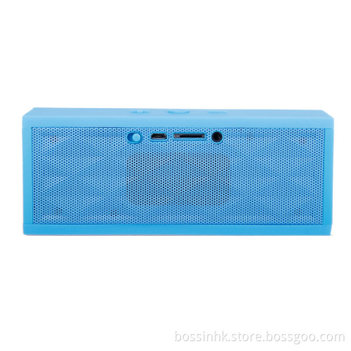 Cube Mini Wireless Plastic Phone Bluetooth Speaker with TF for Mobile (Bs-206)